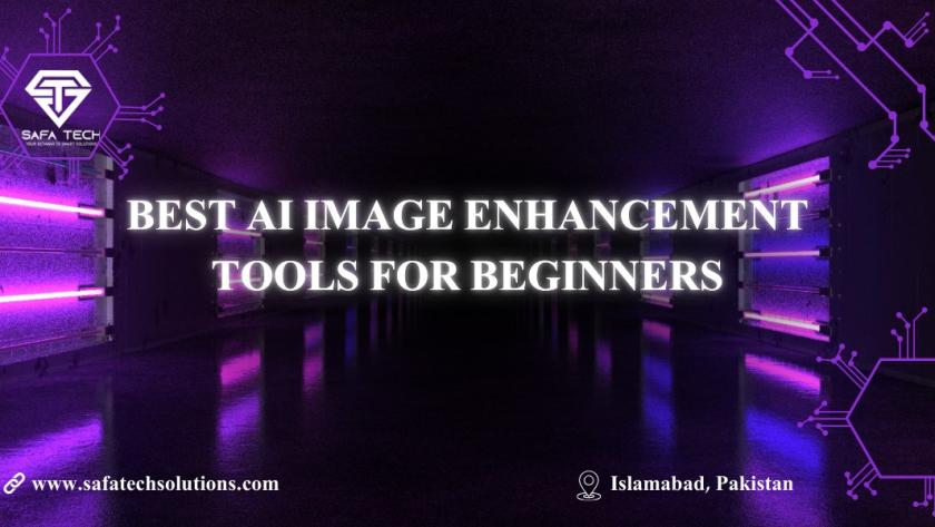 What are the best tools for enhancing images that use AI for beginners?